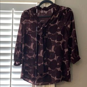 Dark and light purple top